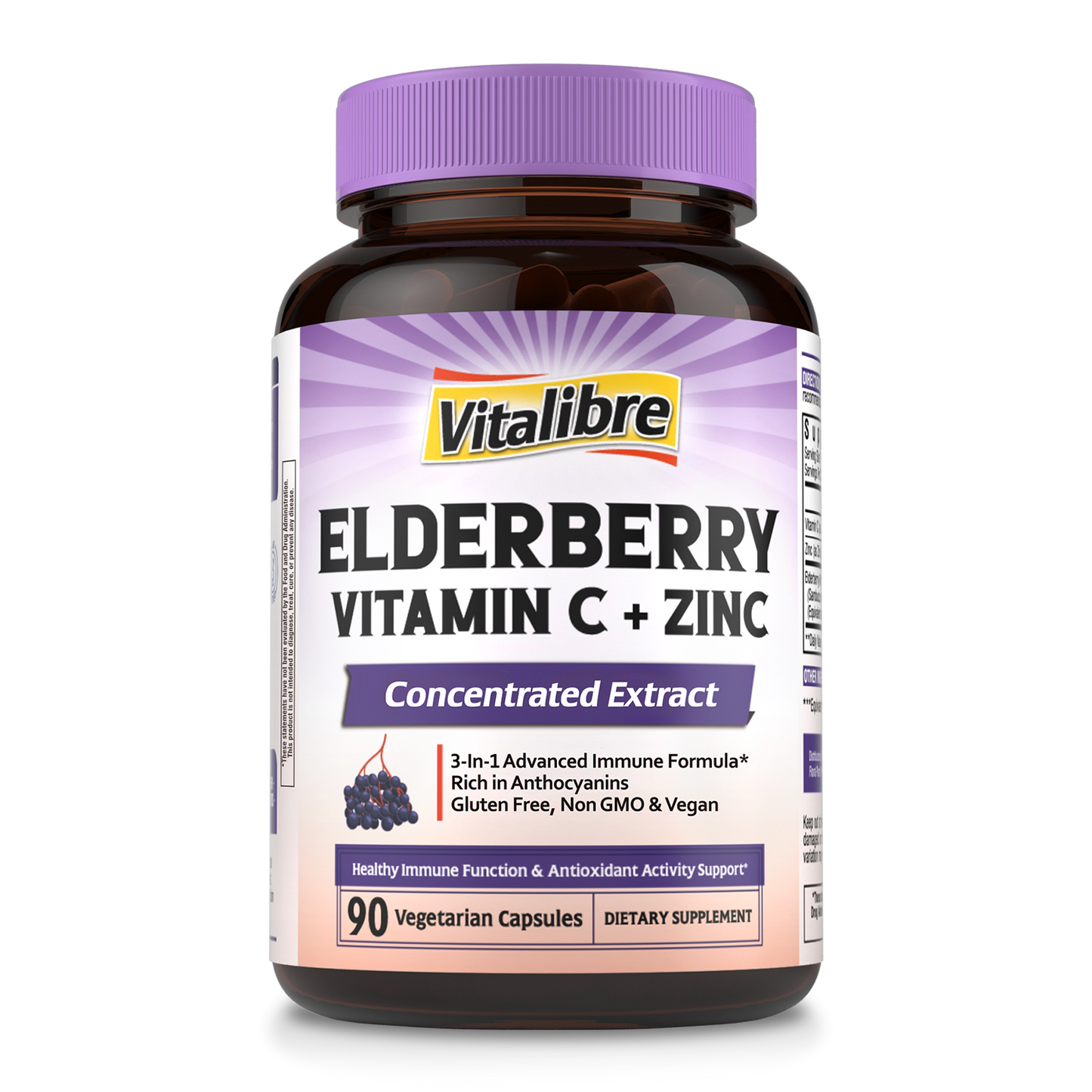 Elderberry with Vitamin C & Zinc