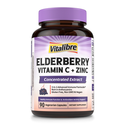 Elderberry with Vitamin C & Zinc