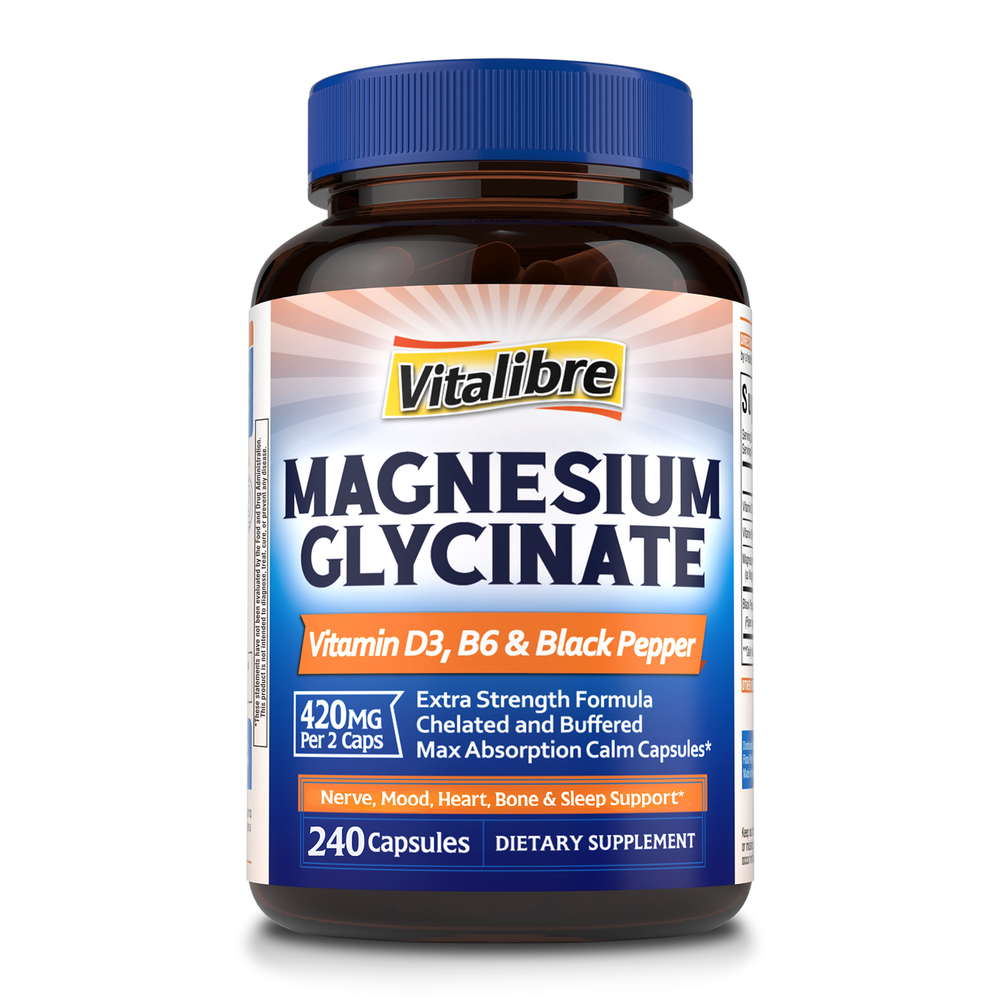 Magnesium Glycinate with D3 & B6