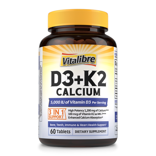 Vitamin D3 K2 with Calcium