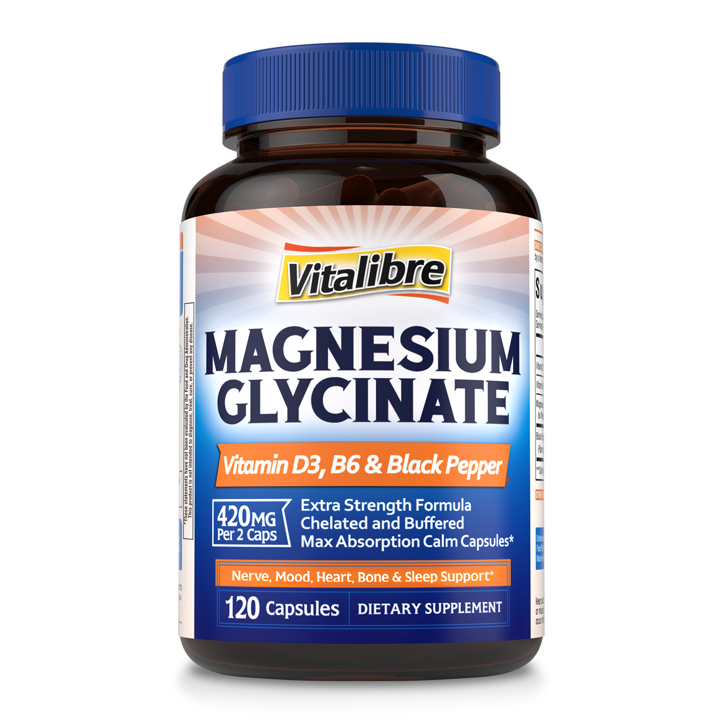 Magnesium Glycinate with D3 & B6