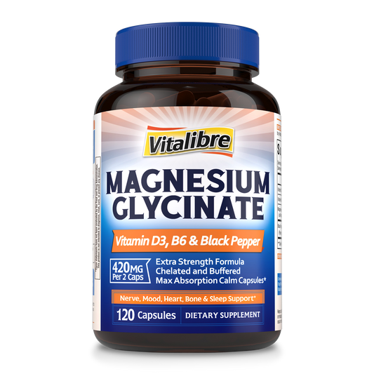 Magnesium Glycinate with D3 & B6