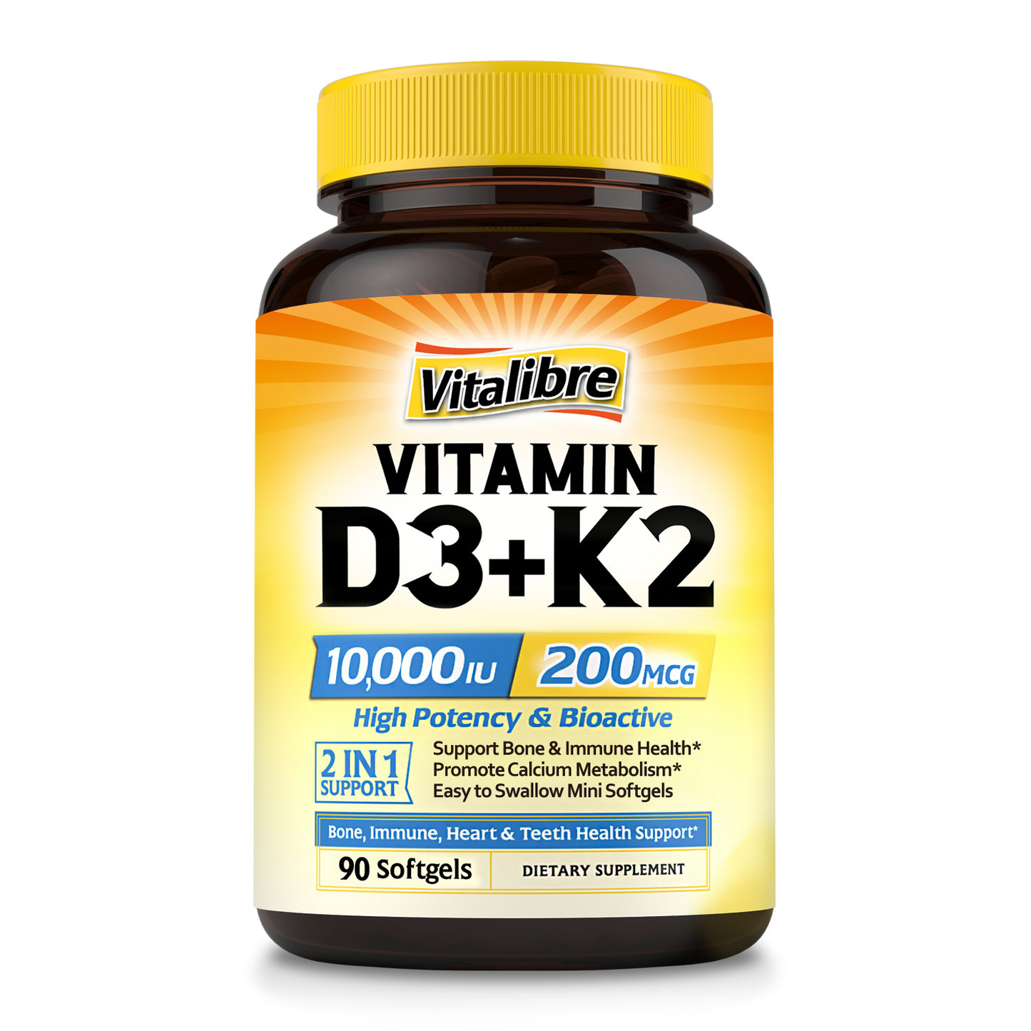 Vitamin D3 + K2