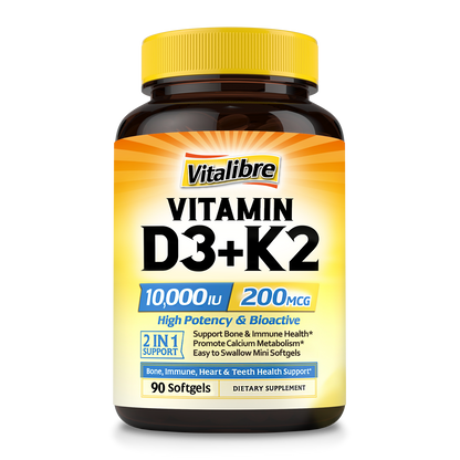 Vitamin D3 + K2