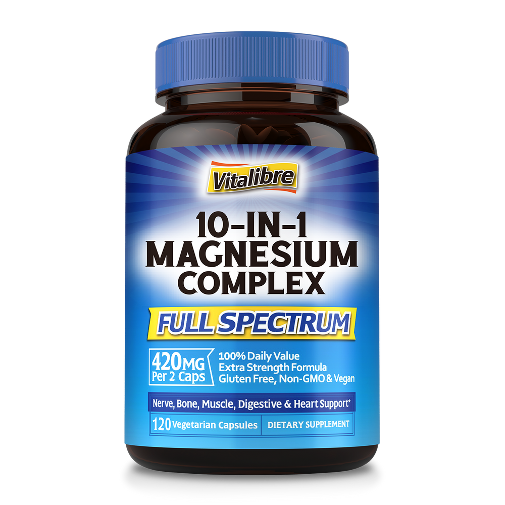 Mg Complex 10-In-1 Magnesium Complex – Vitalibre