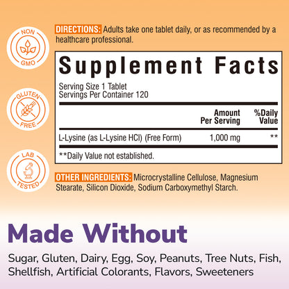 L-Lysine 1000 mg
