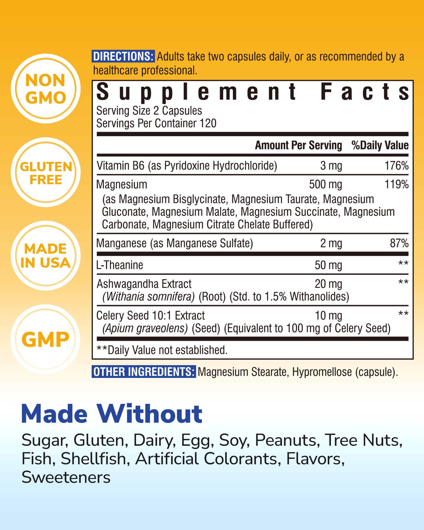 Magnesium 500 mg Complex