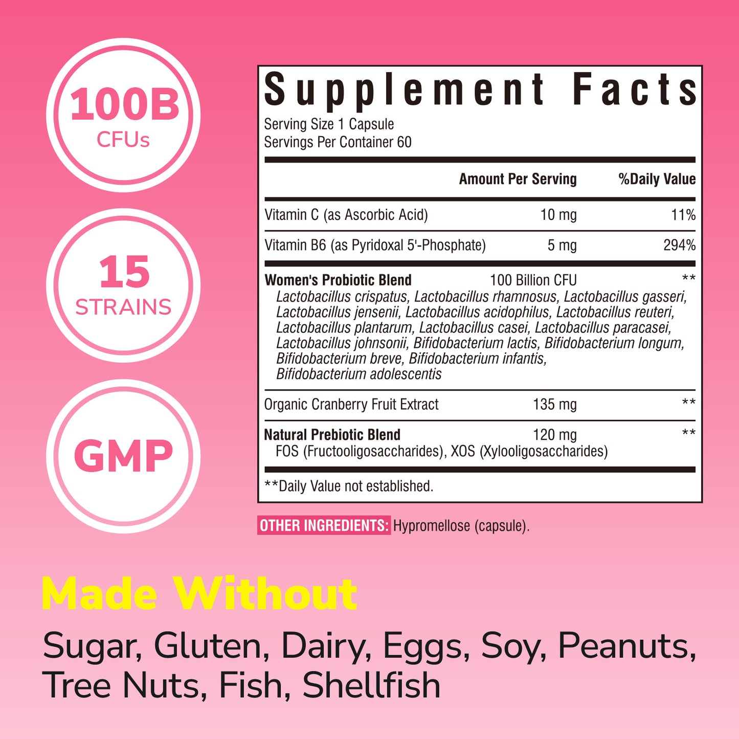Women's Probiotics 100B