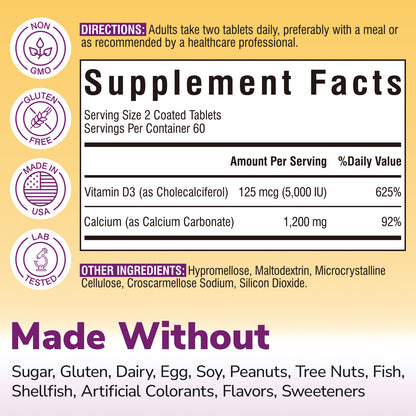 Calcium 1200 mg with Vitamin D3