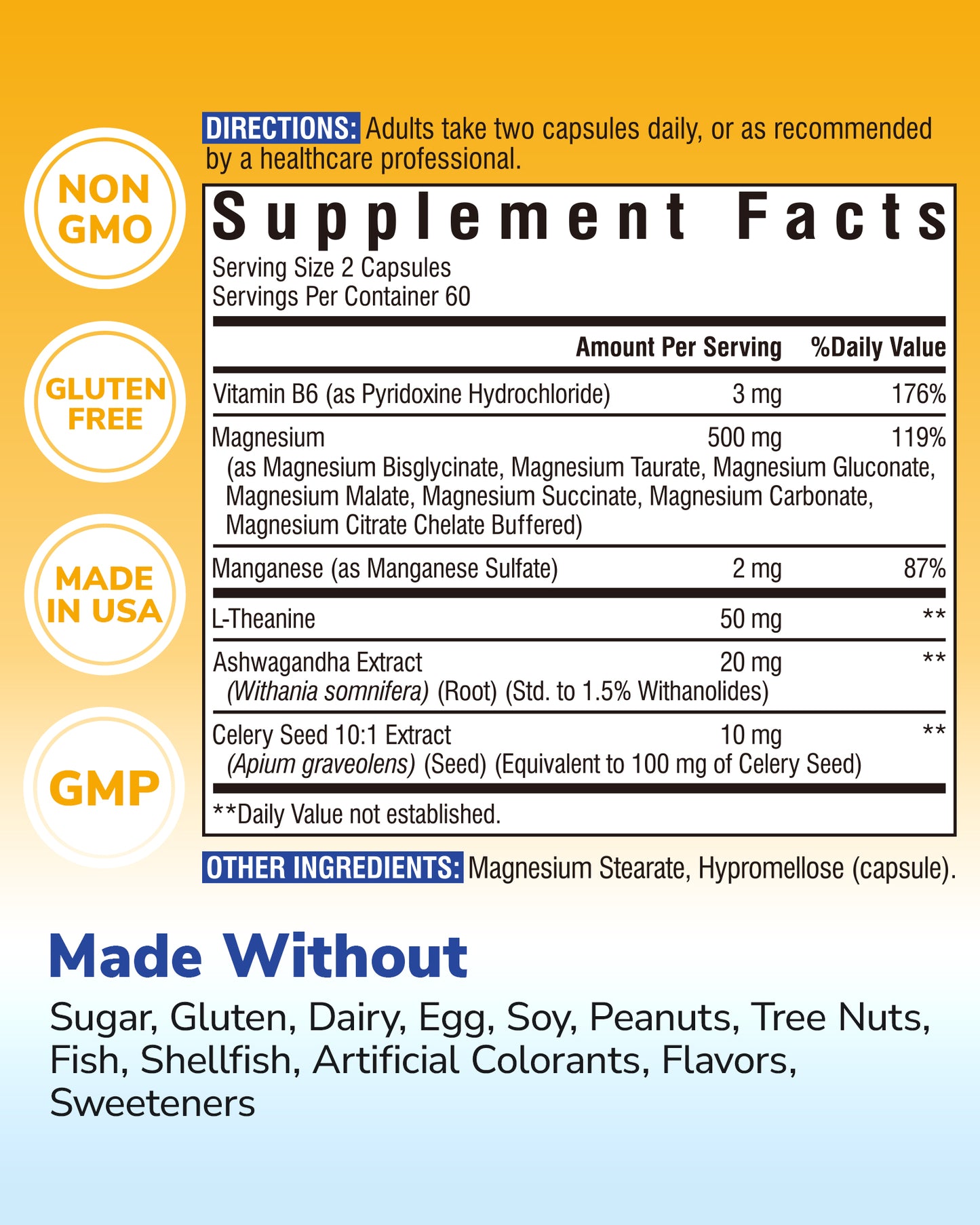 Magnesium 500 mg Complex