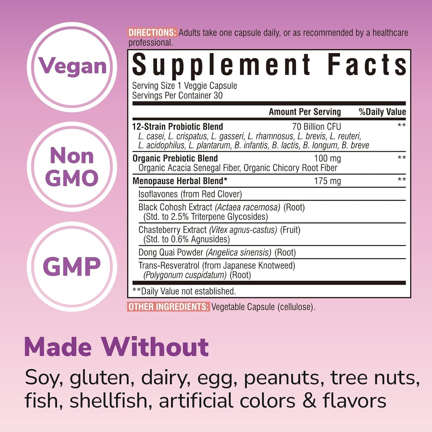 Menopause Probiotics