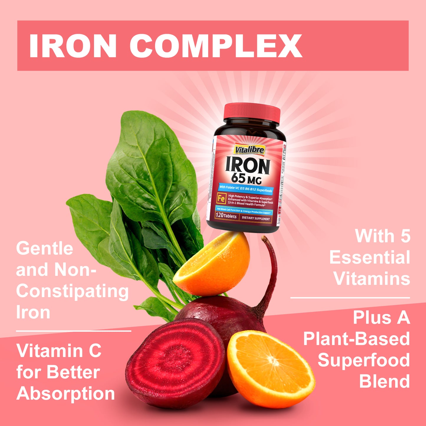 Iron 65 mg Complex