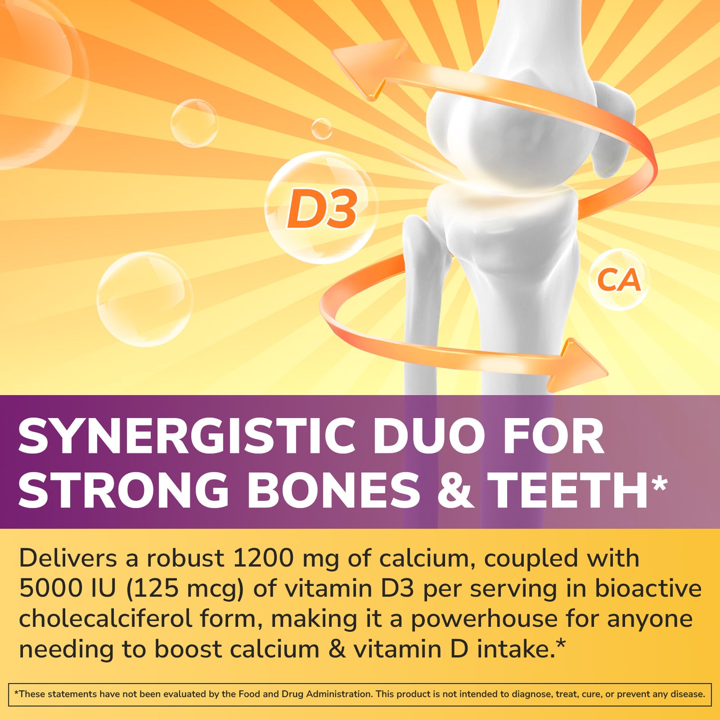 Calcium 1200 mg with Vitamin D3