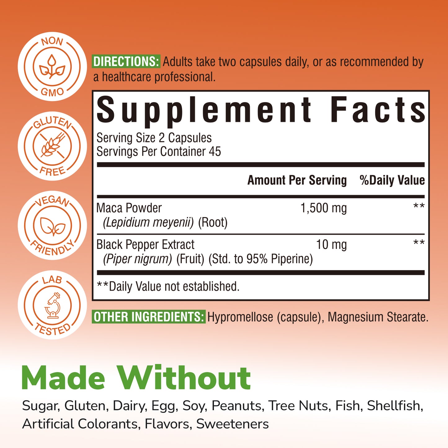 Maca Root Complex