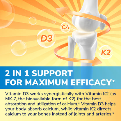 Vitamin D3 + K2