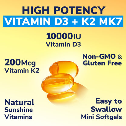 Vitamin D3 + K2