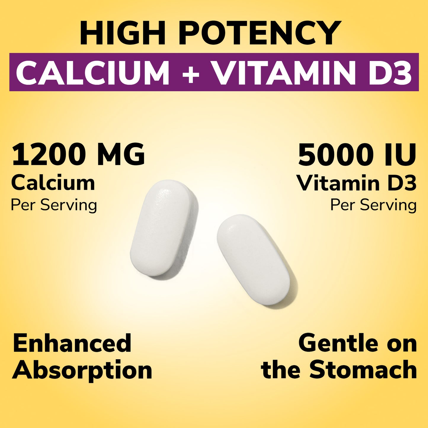Calcium 1200 mg with Vitamin D3