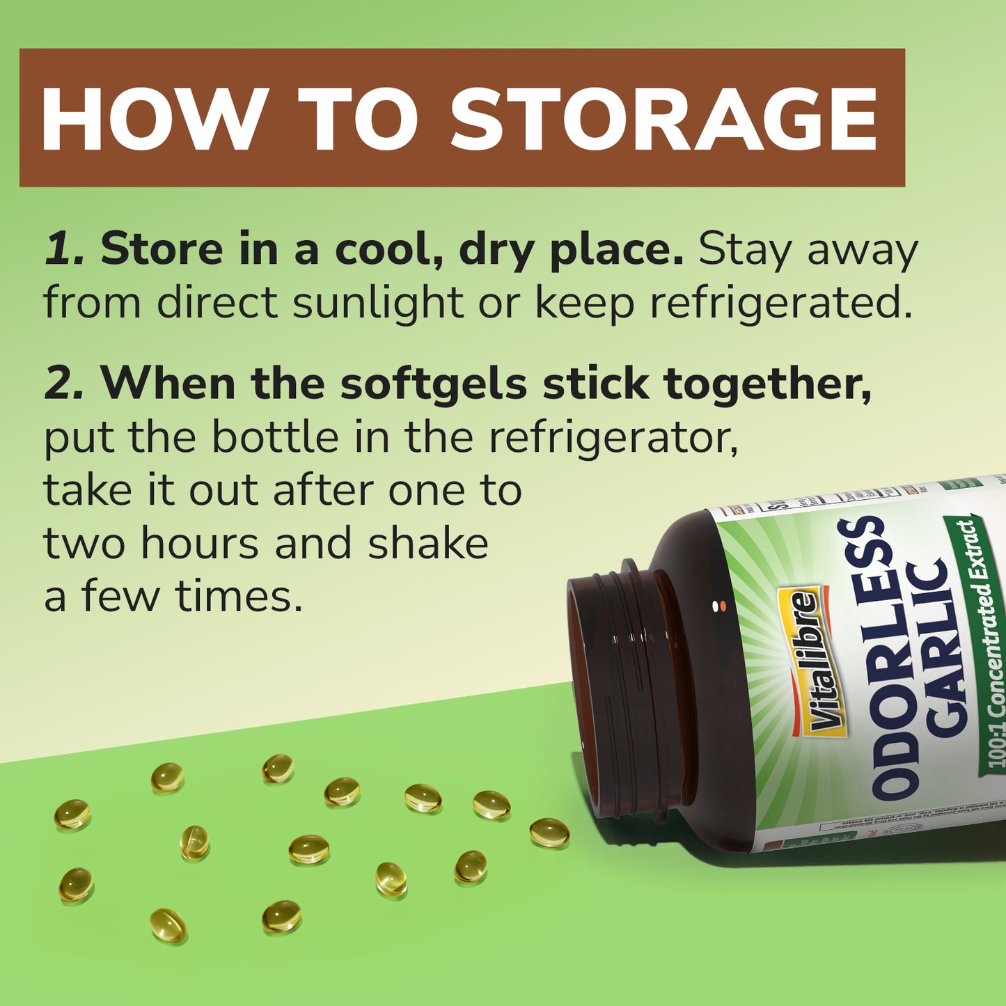 Odorless Garlic Oil