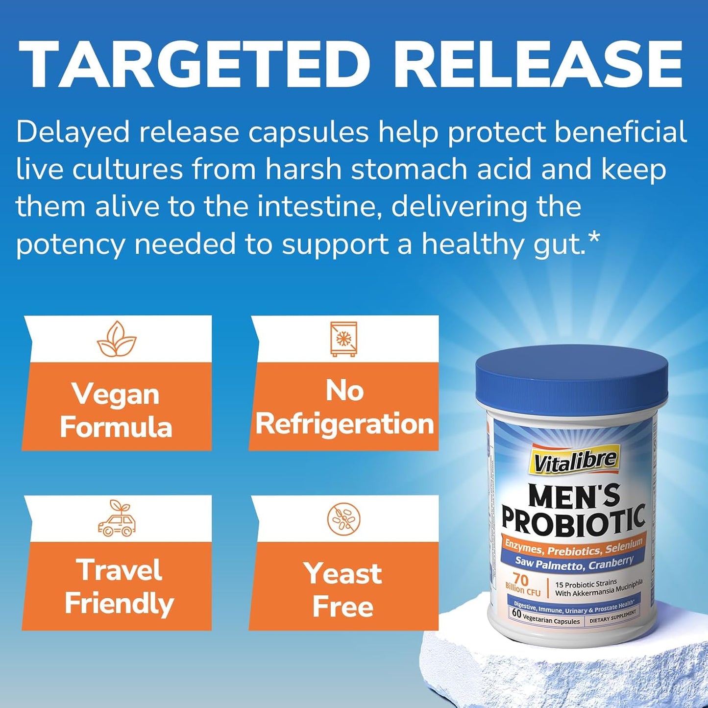 Men's Probiotics with Akkermansia