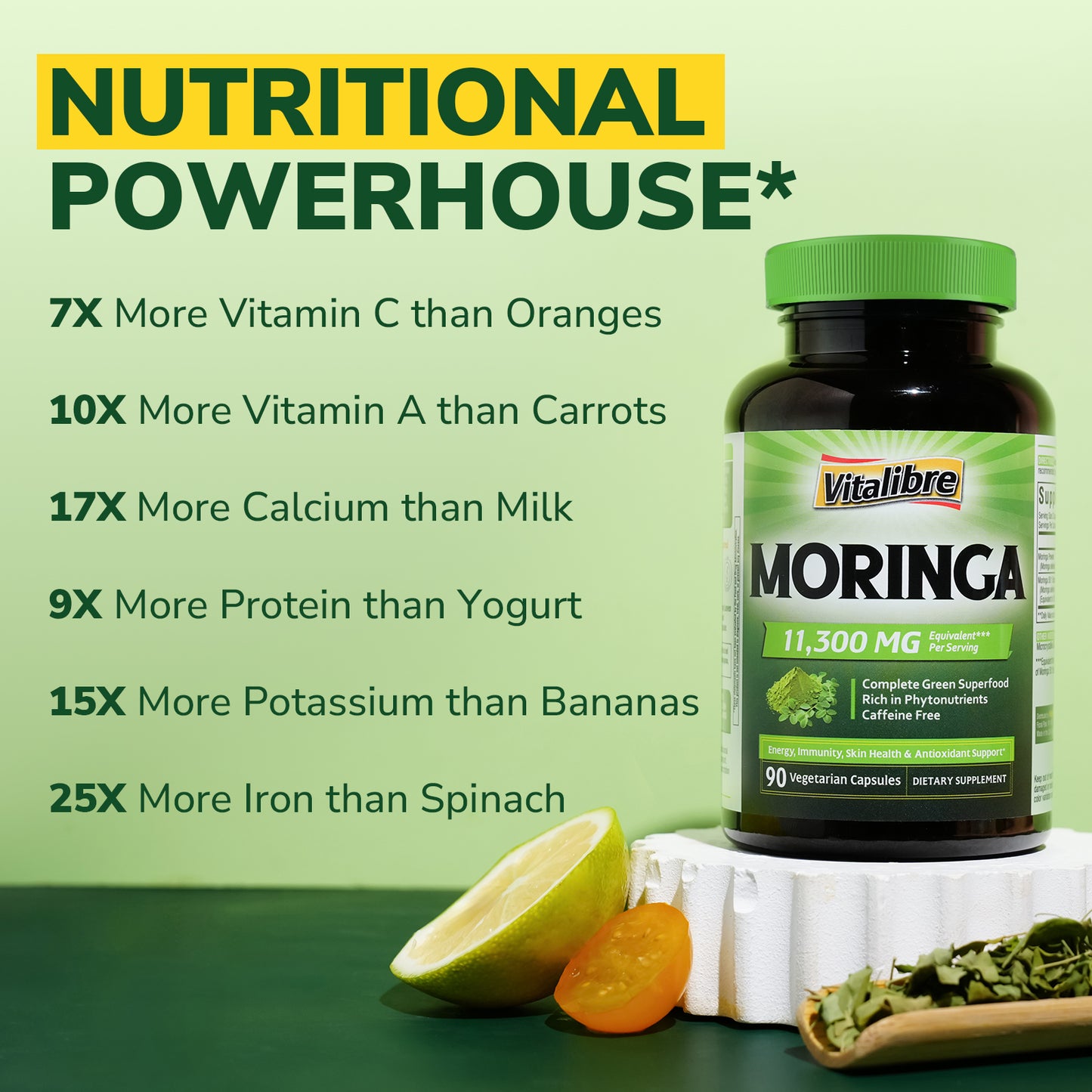 Moringa 11,300 mg