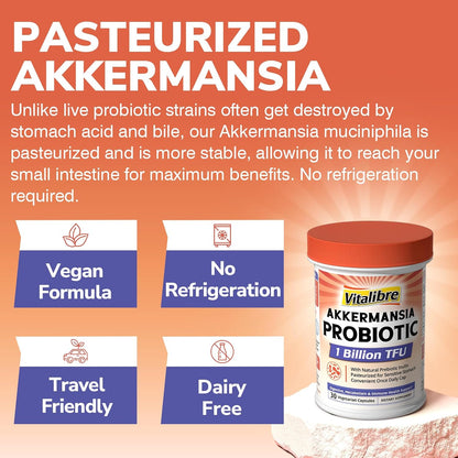 Akkermansia Probiotic 1 Billion TFU