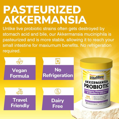 Akkermansia Probiotic 100 Billion TFU