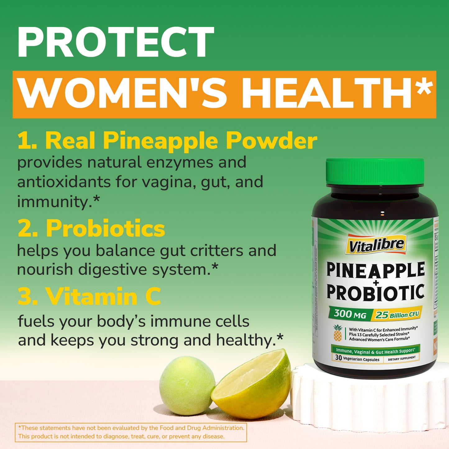 Pineapple + Probiotics