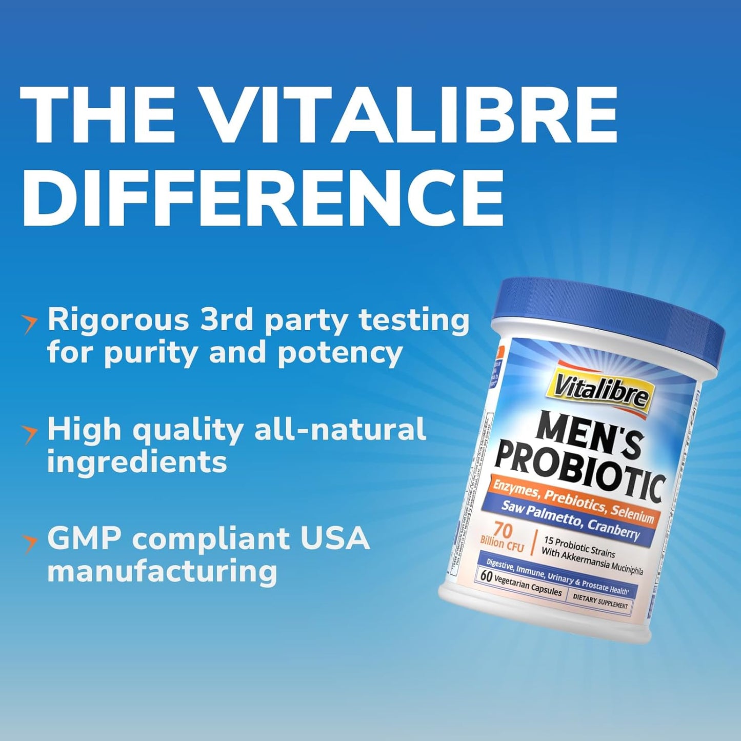 Men's Probiotics with Akkermansia