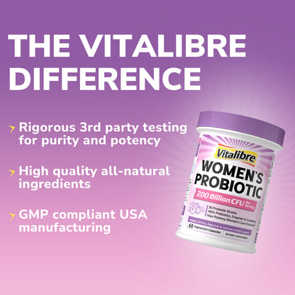Women's Probiotics 200 Billion CFU