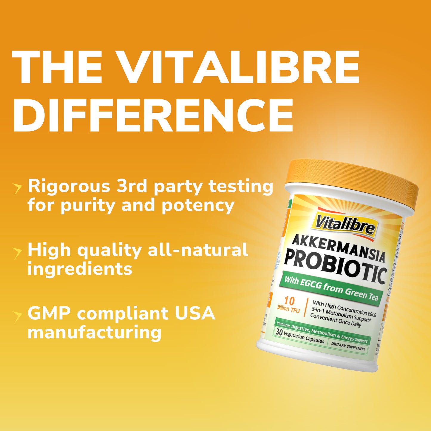 Akkermansia Probiotic 10 Billion TFU