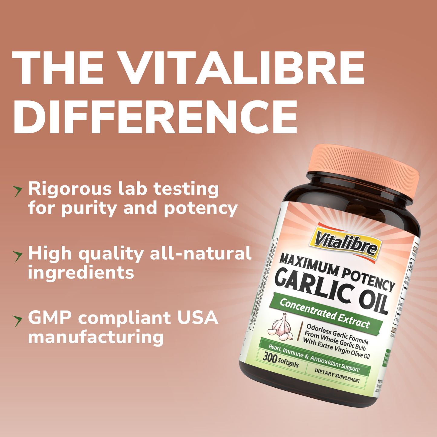 Odorless Garlic Oil
