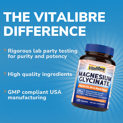 Magnesium Glycinate with D3 & B6